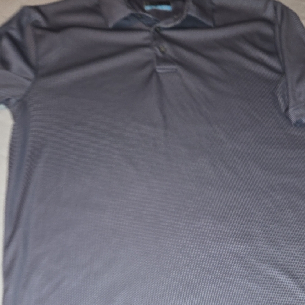 PGA Tour Men's Polo Shirt - Blue Gray - Picture 4 of 6